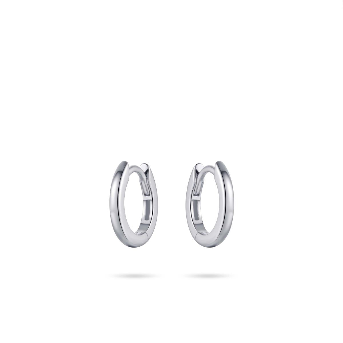 Gisser Oorringen Zilver Gerhodineerd – KCA2/13.5