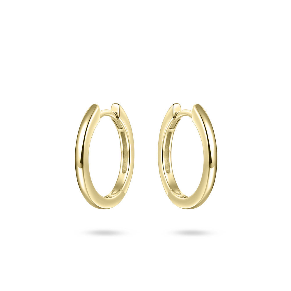 Gisser Oorringen Zilver Geel Verguld – KCA2/18Y
