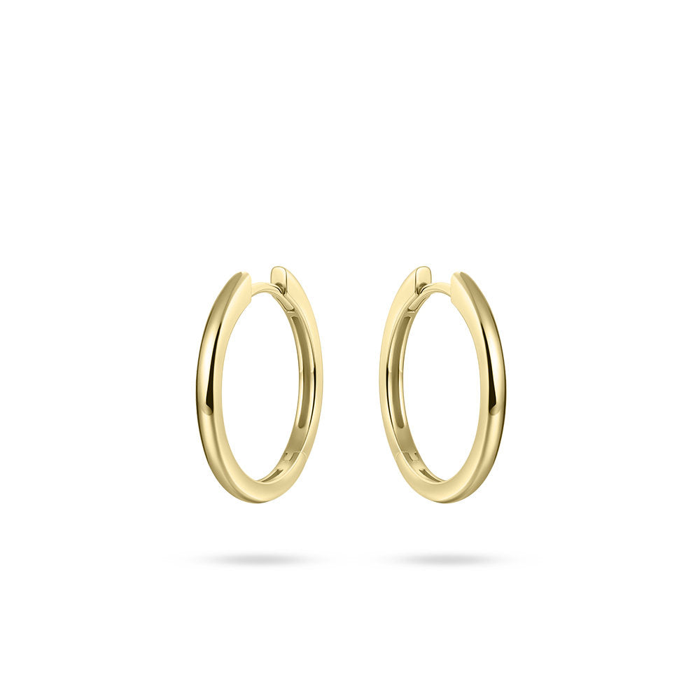 Gisser Oorringen Zilver Geel Verguld – KCA2/22Y