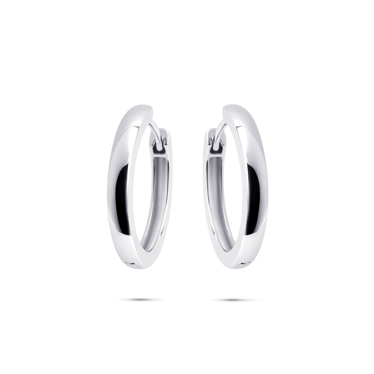 Gisser Oorringen Zilver Gerhodineerd – KCA3/22