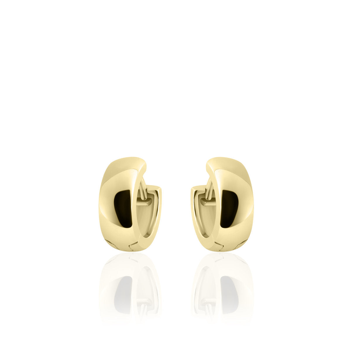 Gisser Oorringen Zilver Geel Verguld – KCA5/13.5Y