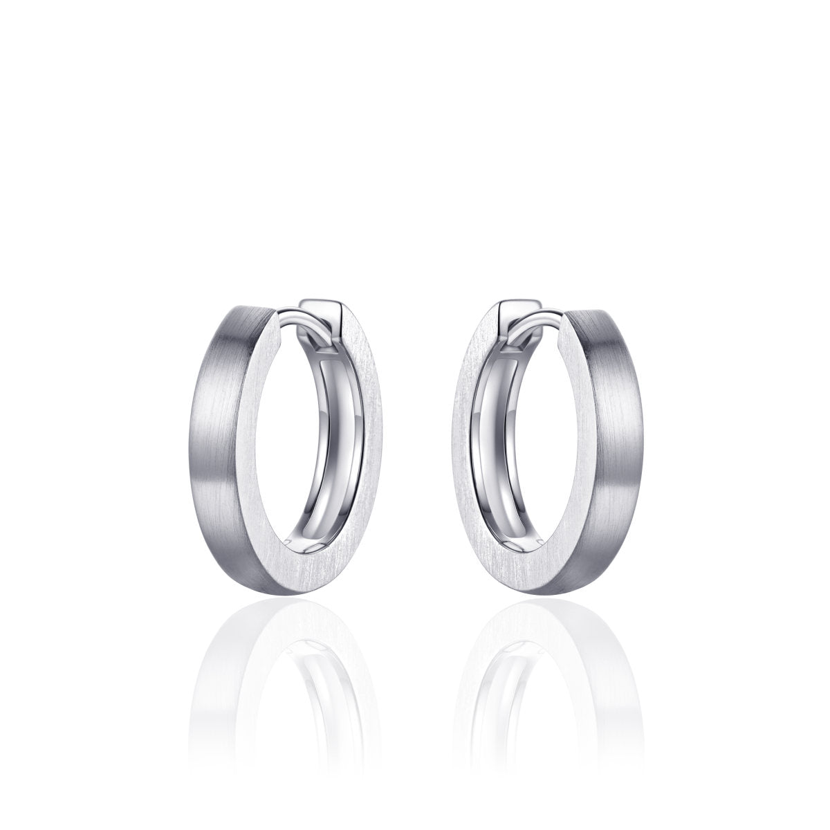 Gisser Oorbellen Zilver Gerhodineerd – KCG3/18M