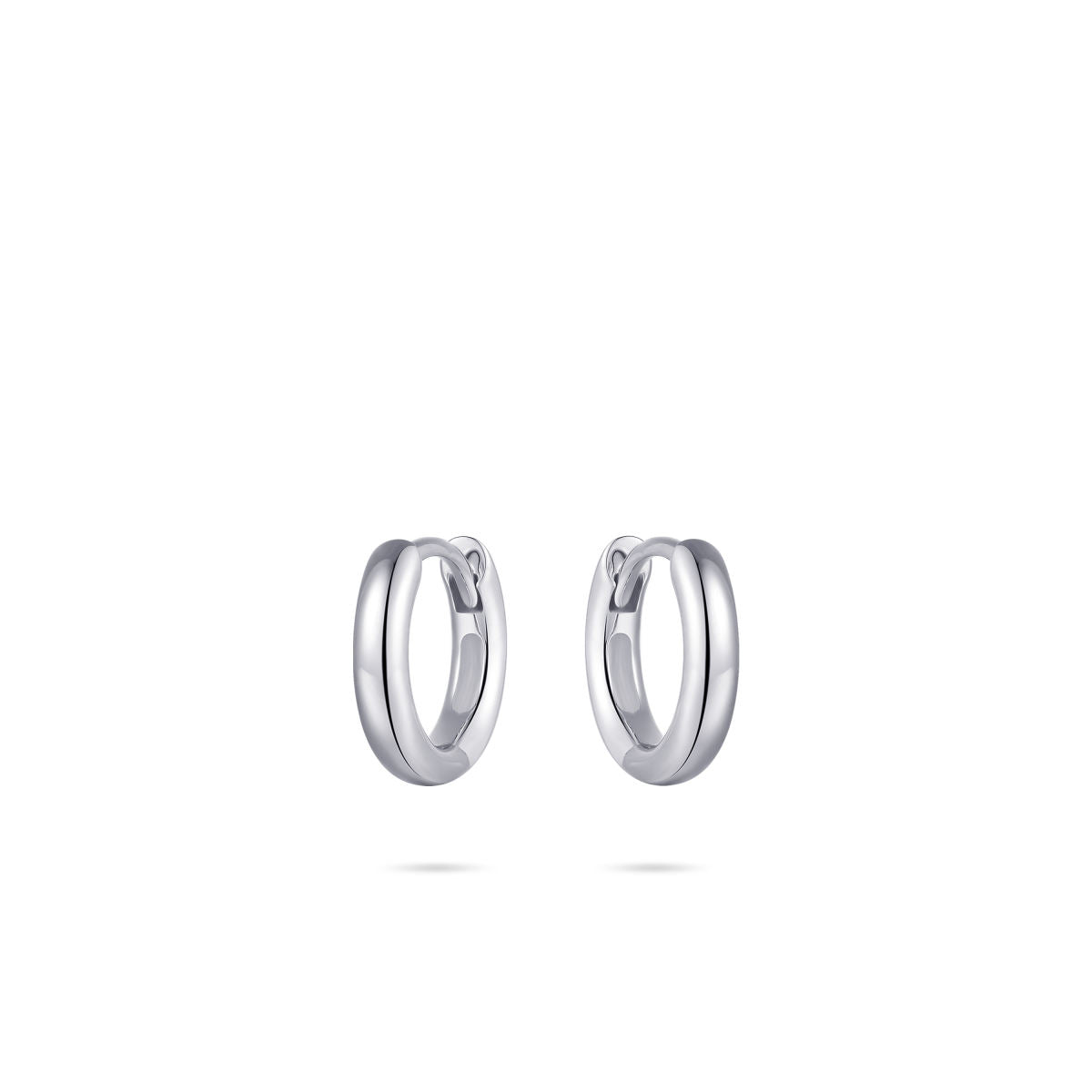 Gisser Oorringen Zilver Gerhodineerd – KCL3/12