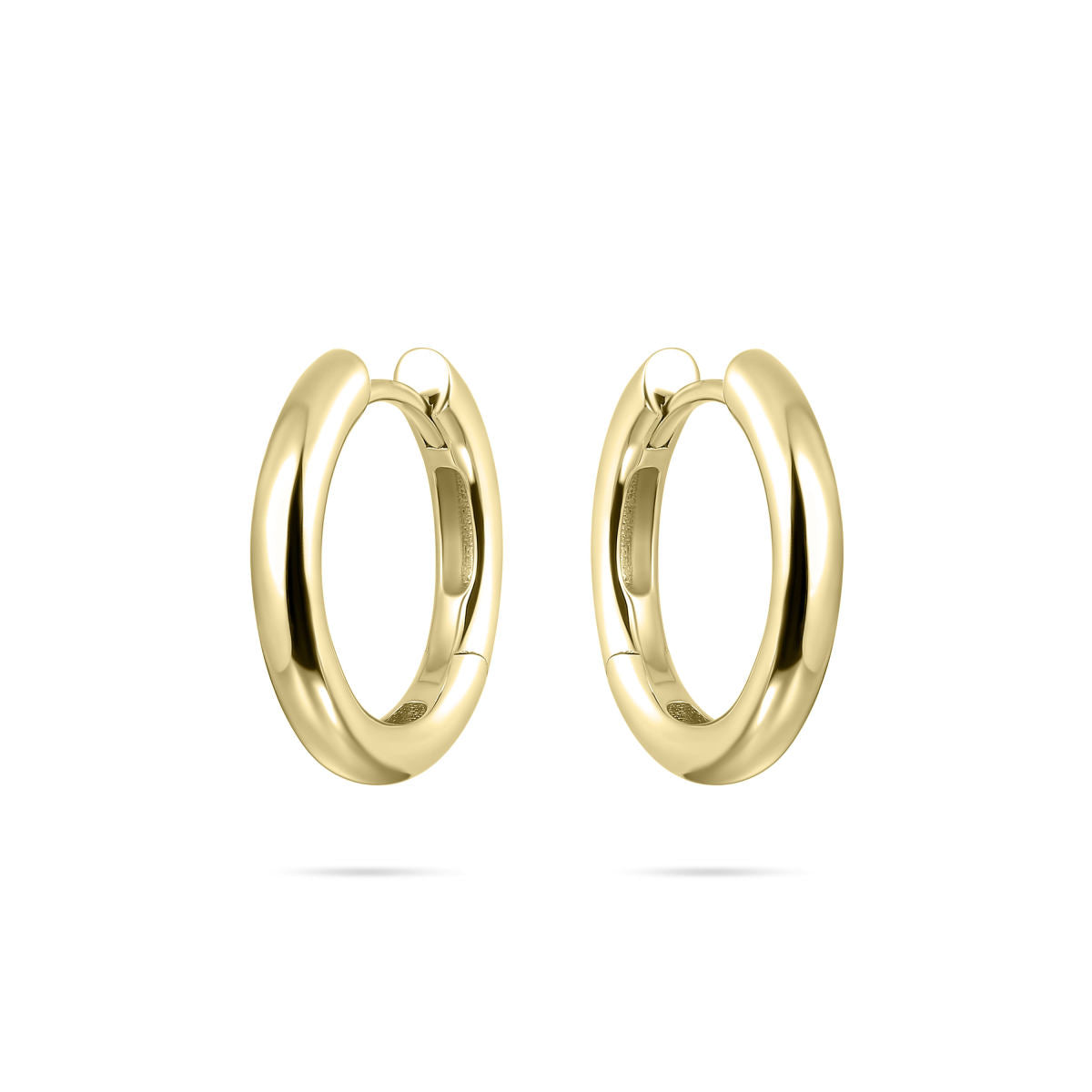 Gisser Oorringen Zilver Geel Verguld – KCL3/20Y