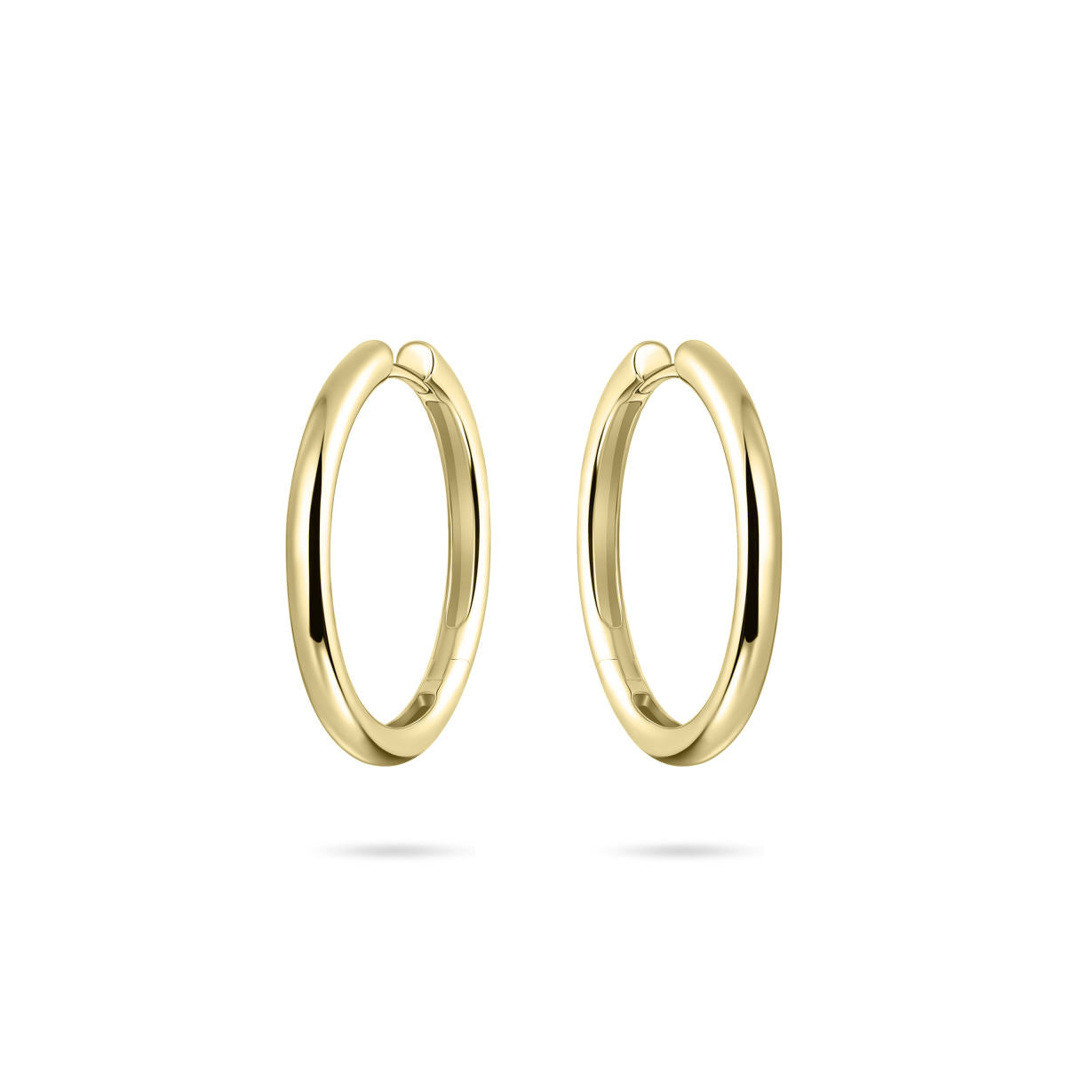 Gisser Oorringen Zilver Geel Verguld – KCL3/30Y
