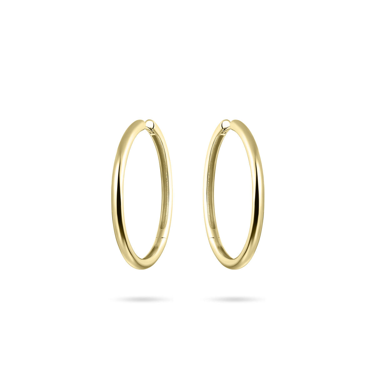 Gisser Oorringen Zilver Geel Verguld – KCL3/40Y