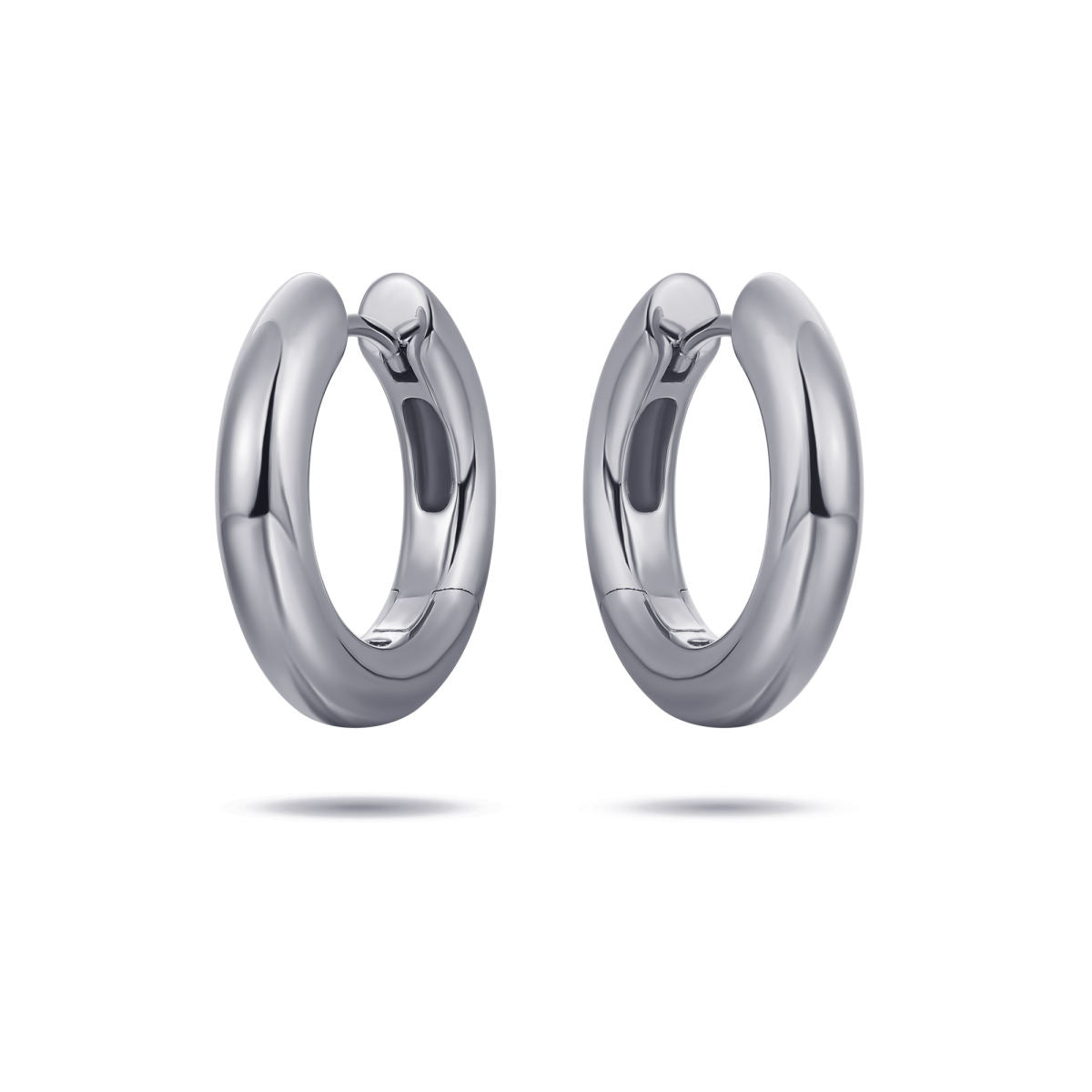Gisser Oorringen Zilver Gerhodineerd – KCL4/20