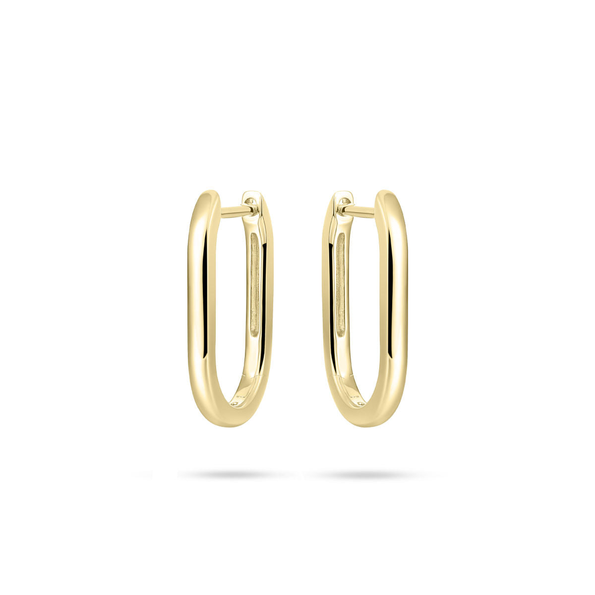 Gisser Oorringen Zilver Geel Verguld – KCQ2/20Y