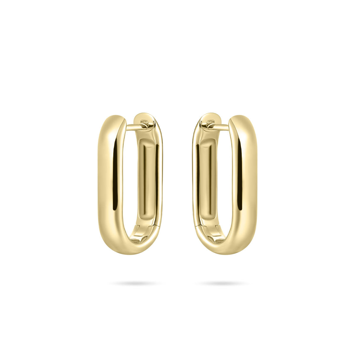 Gisser Oorringen Zilver Geel Verguld – KCQ4/20Y