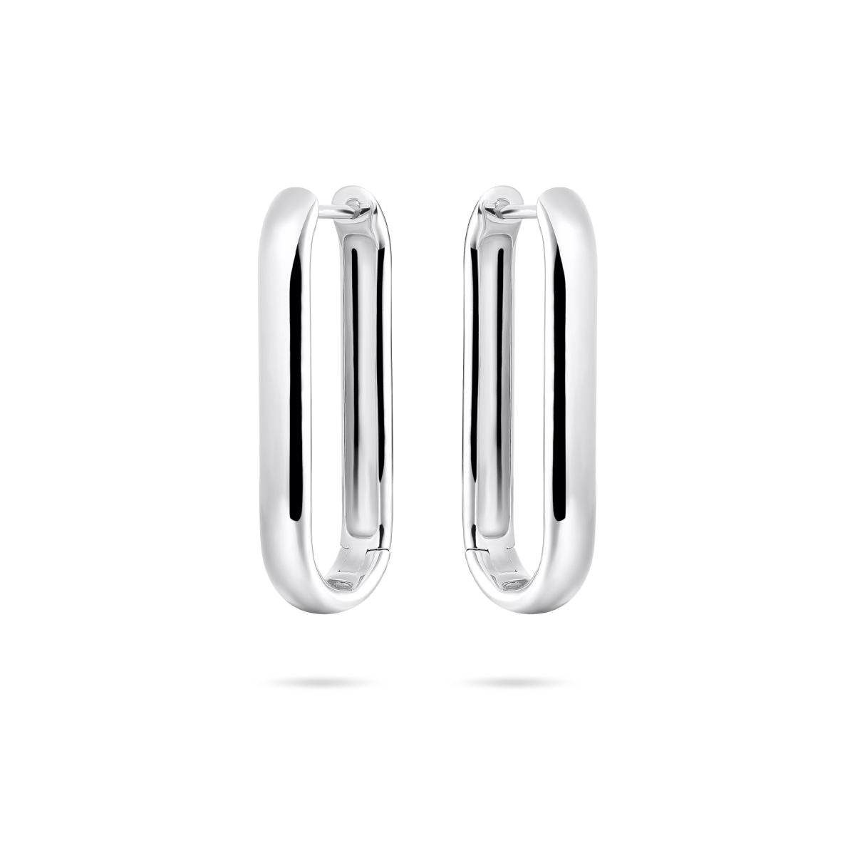 Gisser Oorringen Zilver Gerhodineerd – KCQ4/30