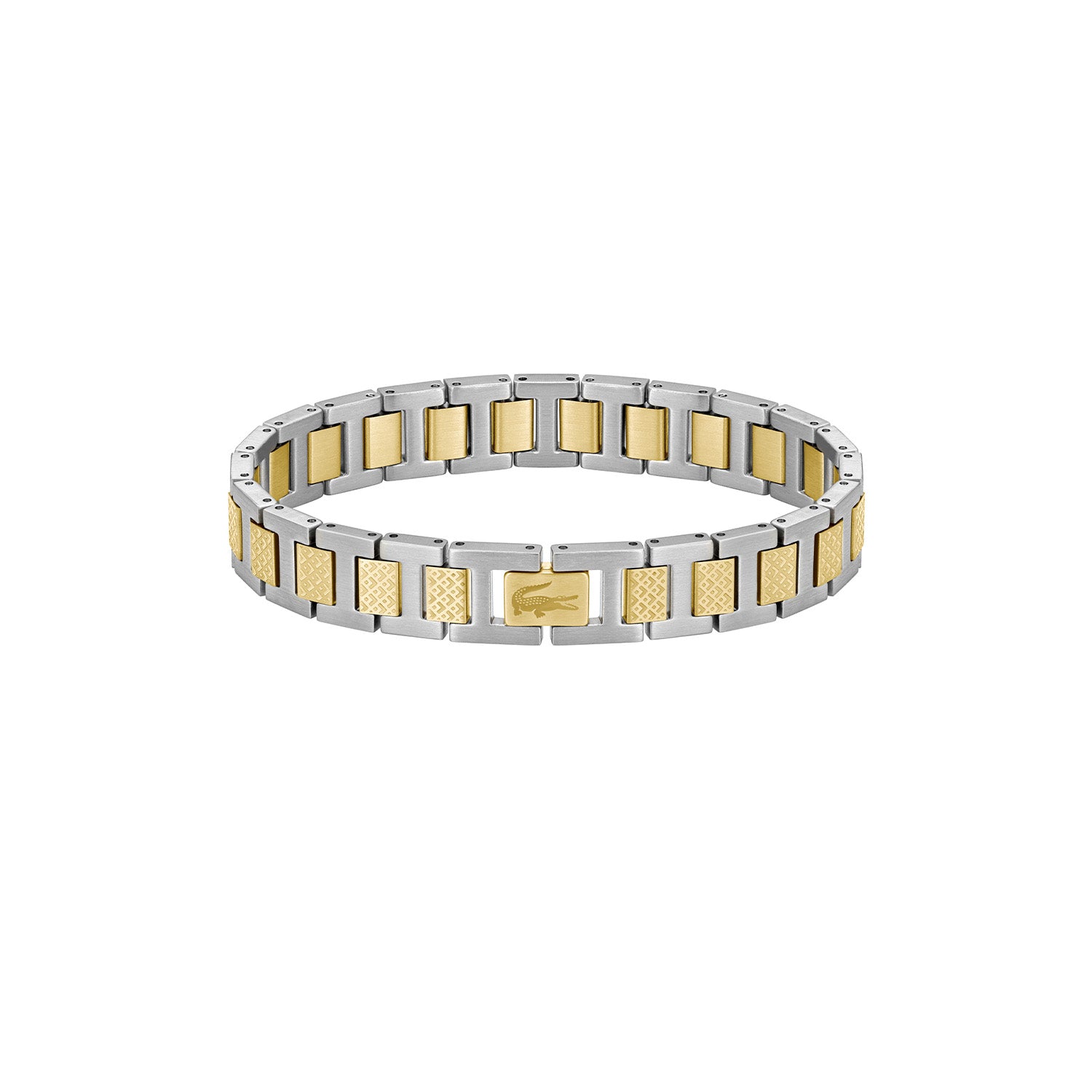 Lacoste Armband LCJ2040556 Heren Bicolor 19 cm