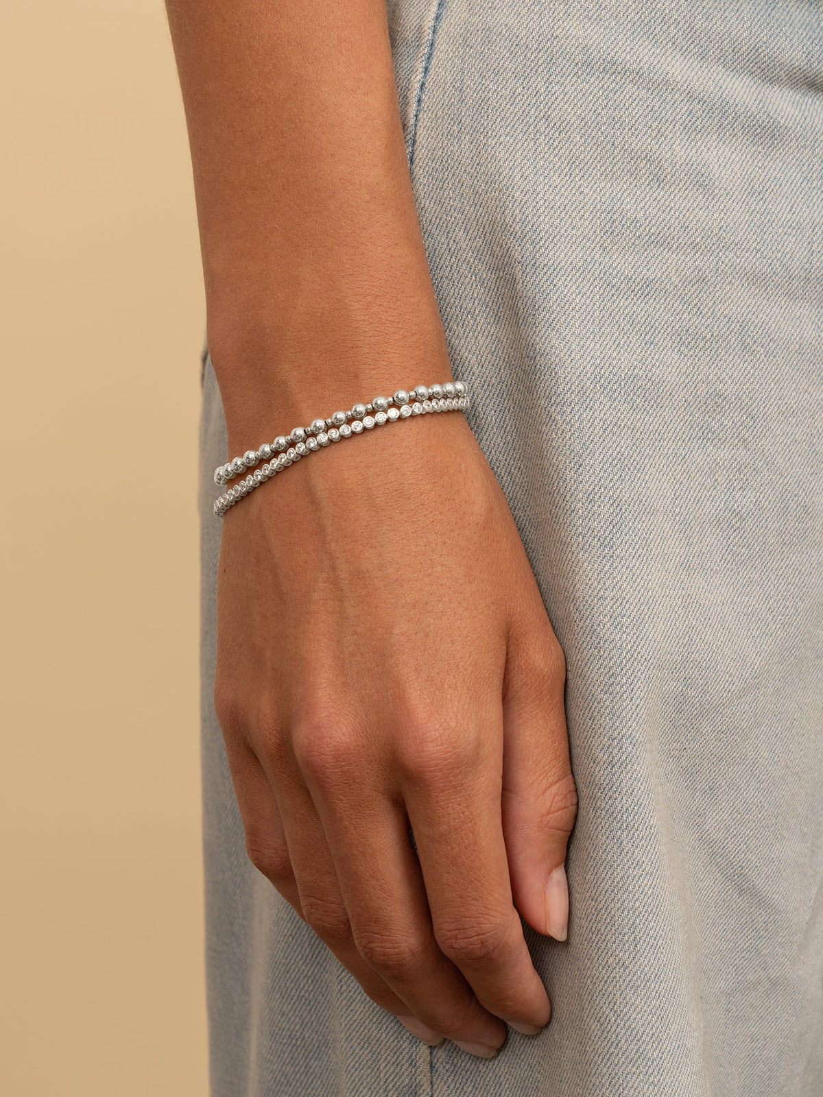 Sparkling Jewels Armband Zirkonia LK-TBS-02-S Zilverkleurig