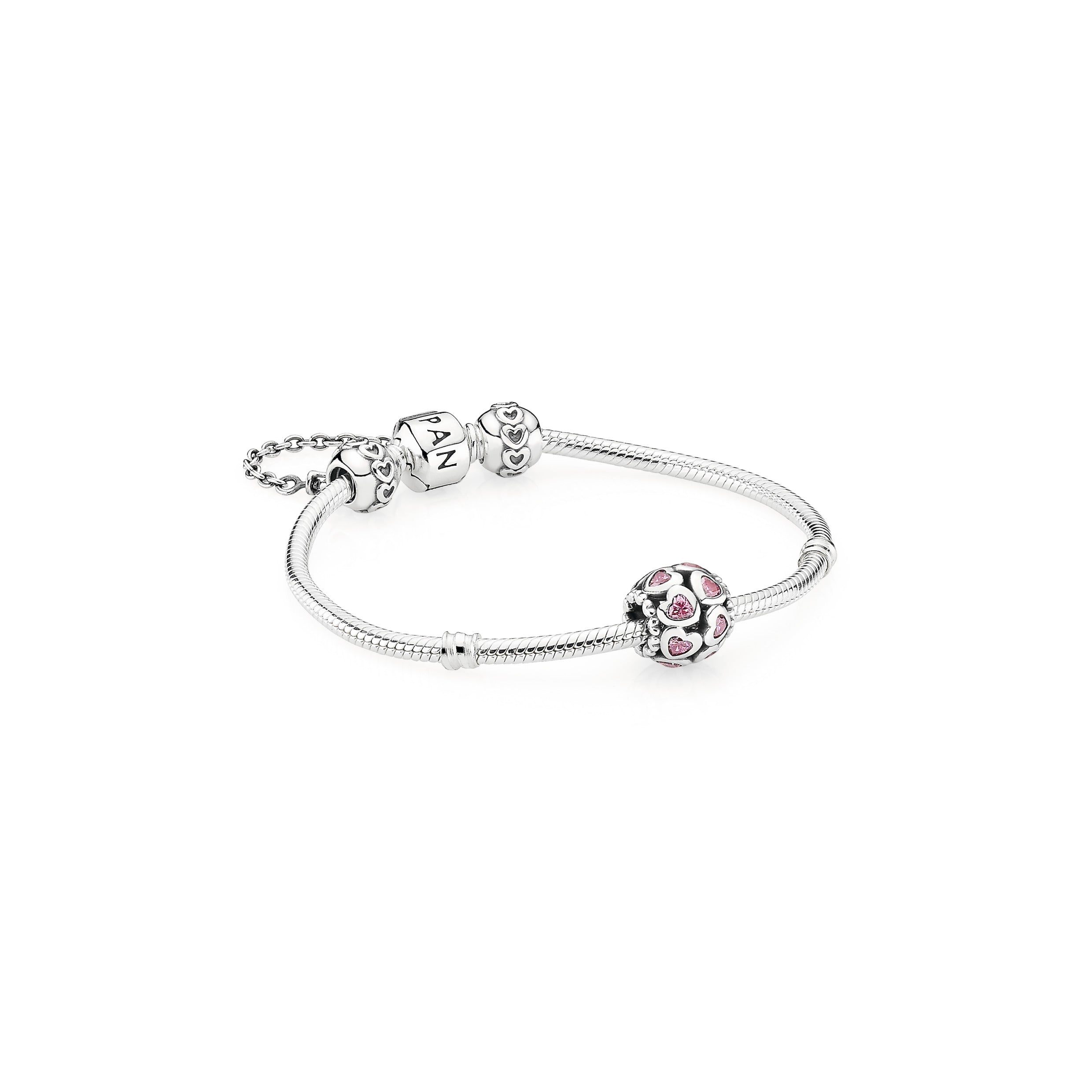 Pandora Band van Harten Veiligheidsketting zilver 791088