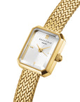 Rosefield horloge MWGMG-M01 Mini Octagon Gold Silver
