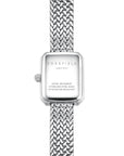 Rosefield horloge MWSMS-M04 Mini Octagon White Silver