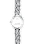 Rosefield horloge MWSMS-M05 Mini Oval White Silver