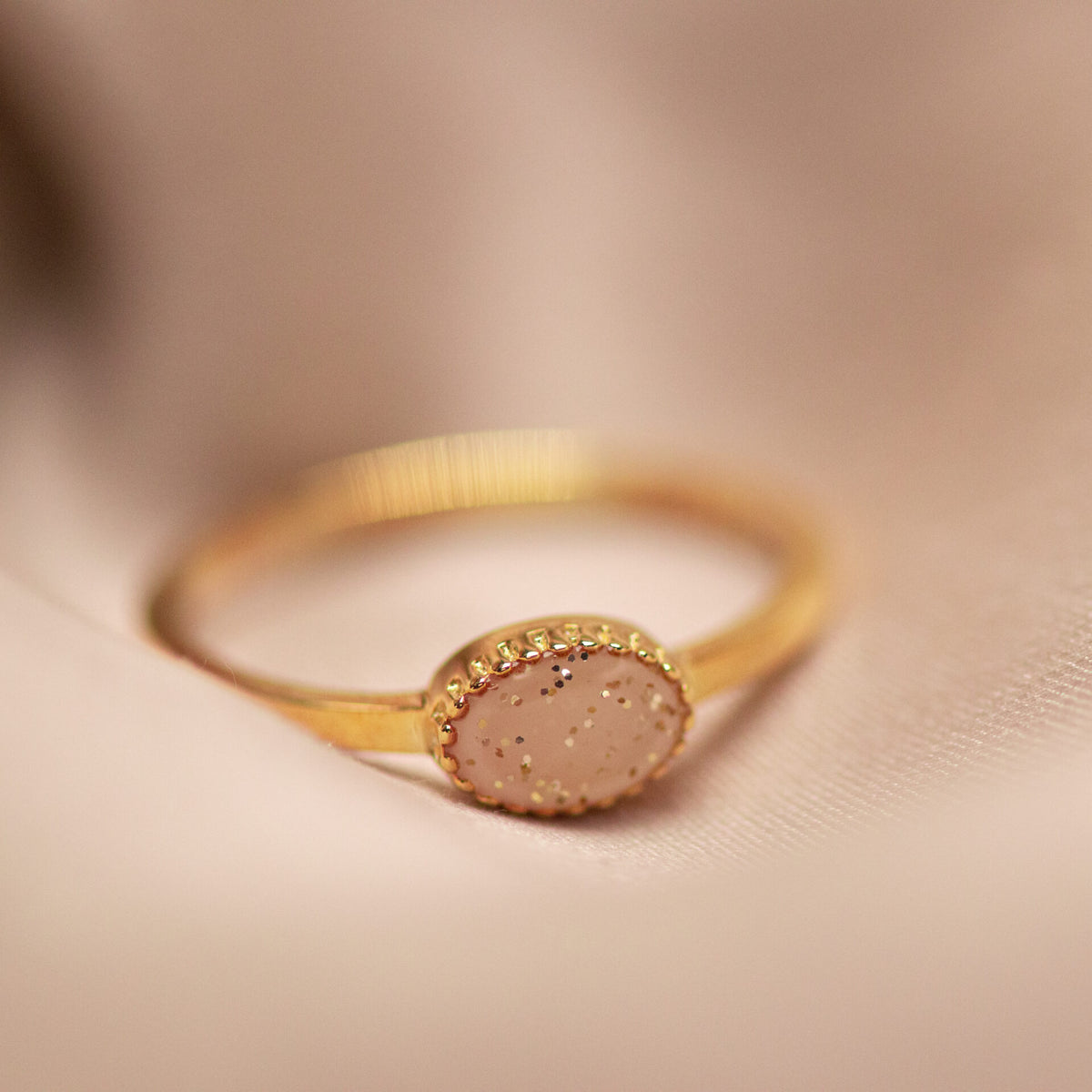 See You Crown Ring zilver zwart - RWS001-EU47