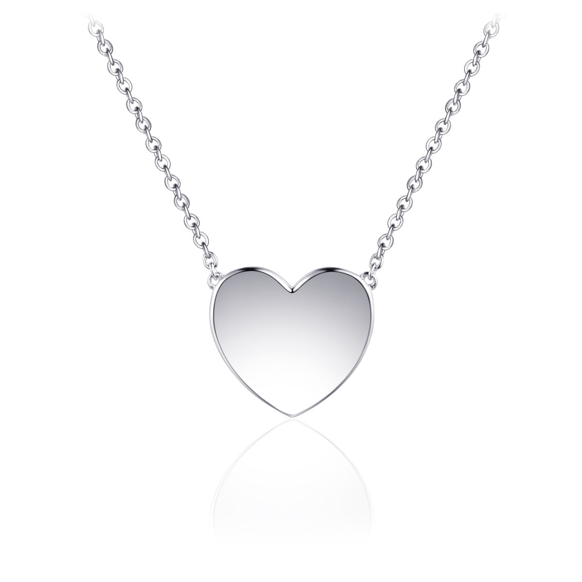 Gisser Ketting Zilver Gerhodineerd 42+5 cm – N1032