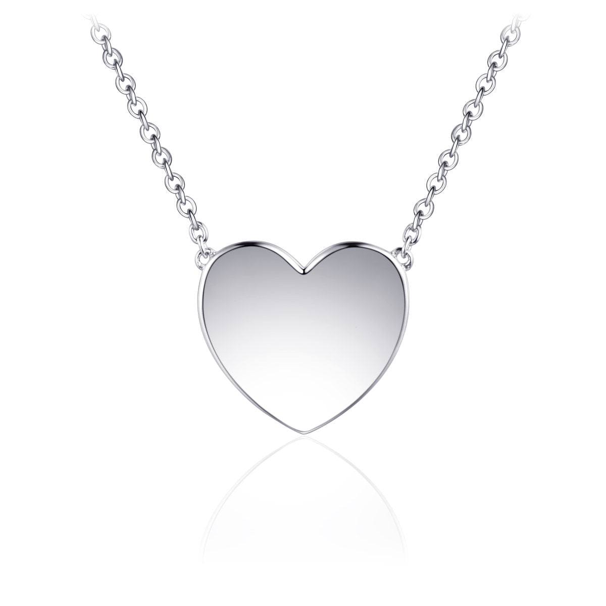 Gisser Ketting Zilver Gerhodineerd 42+5 cm – N1033