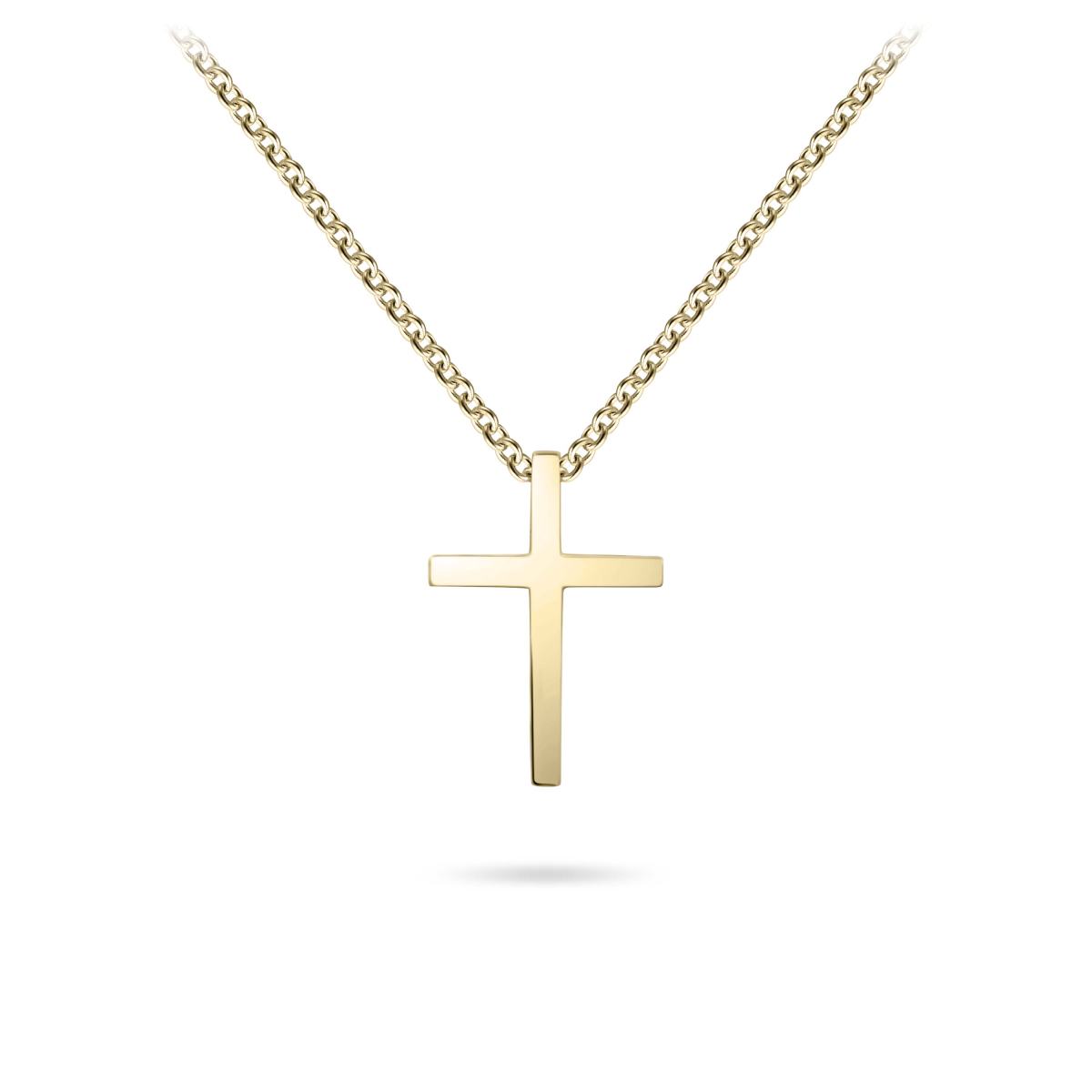 Gisser Ketting Zilver Geel Verguld 42+5 cm – N1092Y