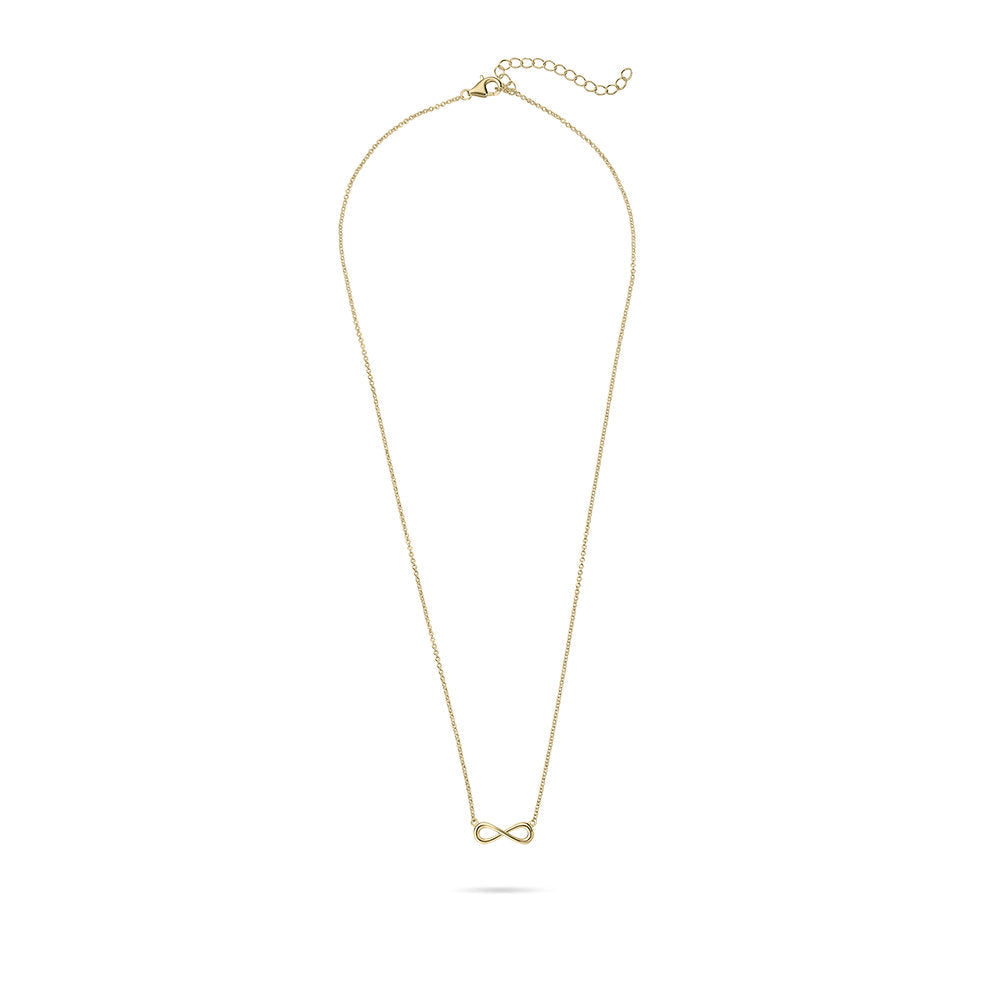 Gisser Ketting Zilver Geel Verguld 42+5 cm – N1108Y – foto 2