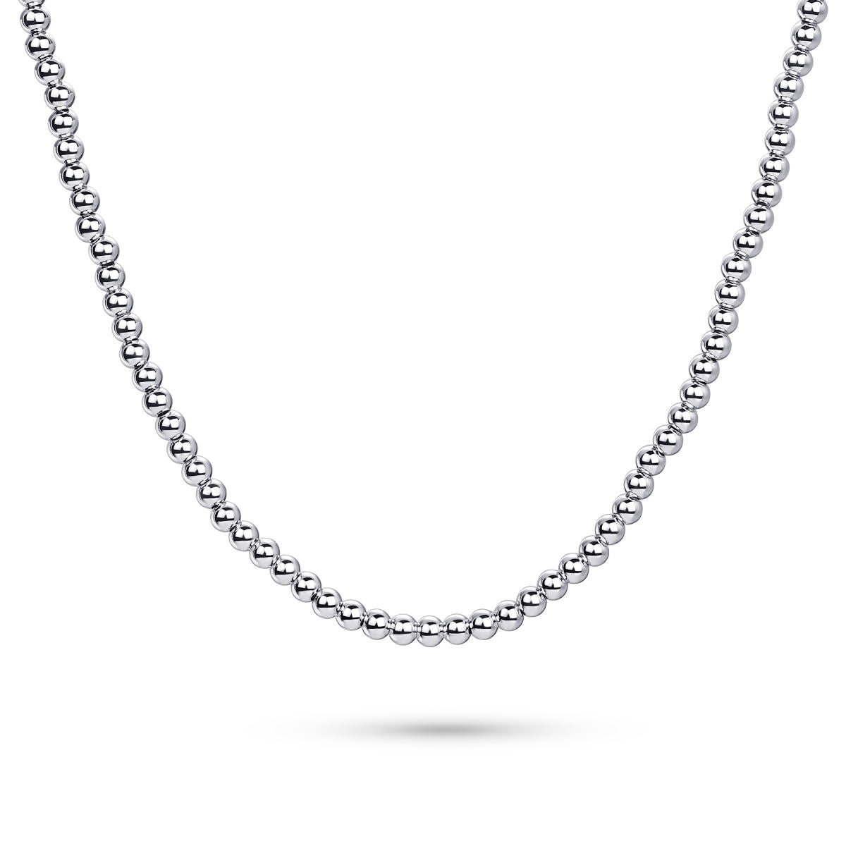 Gisser Ketting Zilver Gerhodineerd – N1118