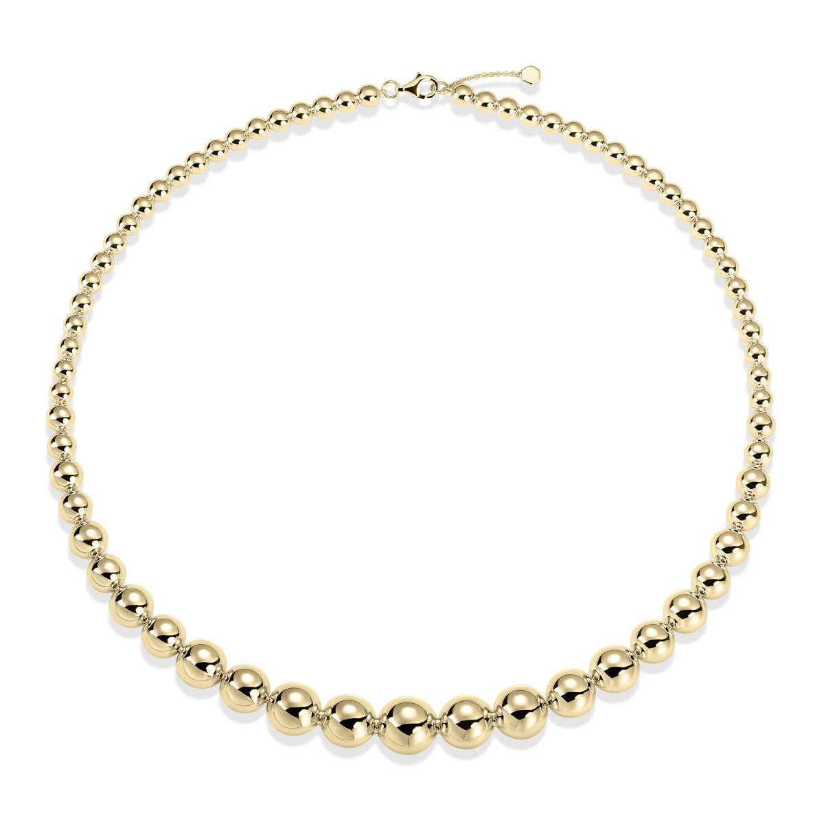 Gisser Ketting Zilver Geel Verguld 50 cm – N1119Y