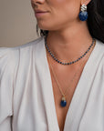 Sparkling Jewels Link Ketting Sodalite Mix l Goudkleurig - NLK03G-G20, exclusief en kwalitatief hoogwaardig. Ontdek nu!