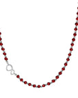 Sparkling Jewels Ketting - Ruby Quartz NLK03S-G50, exclusief en kwalitatief hoogwaardig. Ontdek nu!