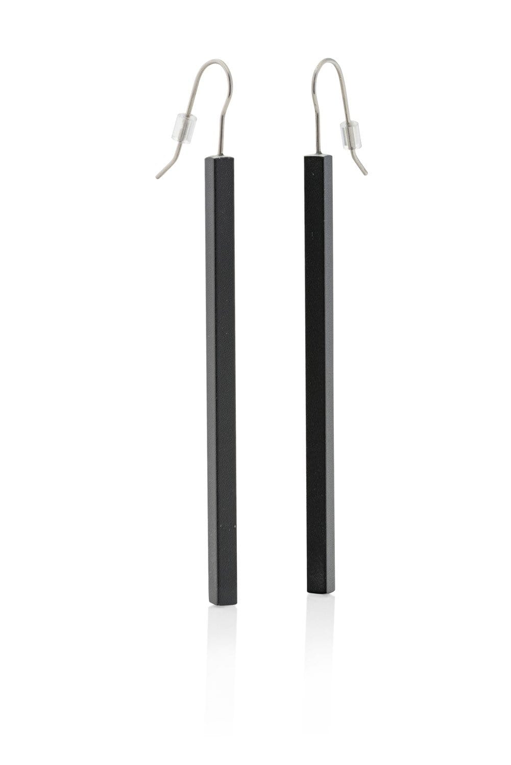 Clic Oorhanger lange staafjes Zwart O38Z