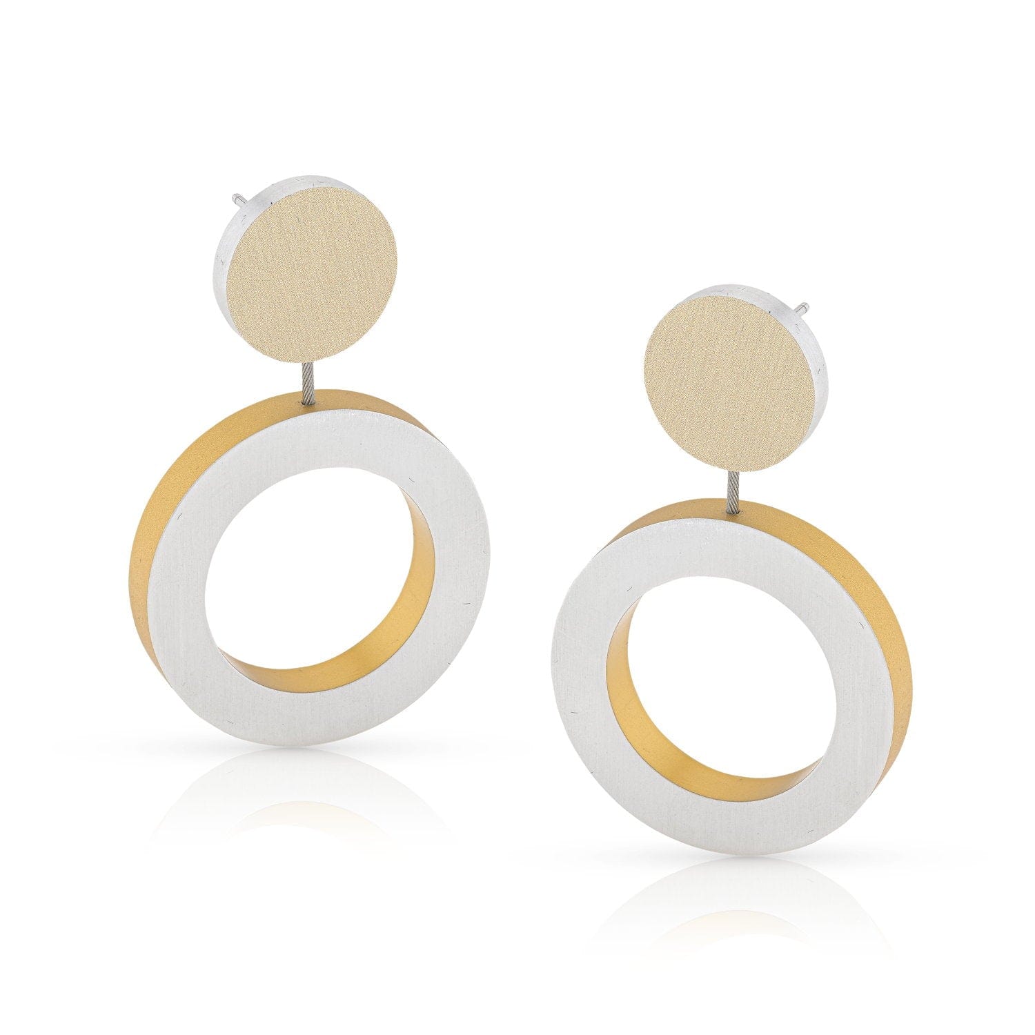 Clic Oorhangers ronde ringen O55G