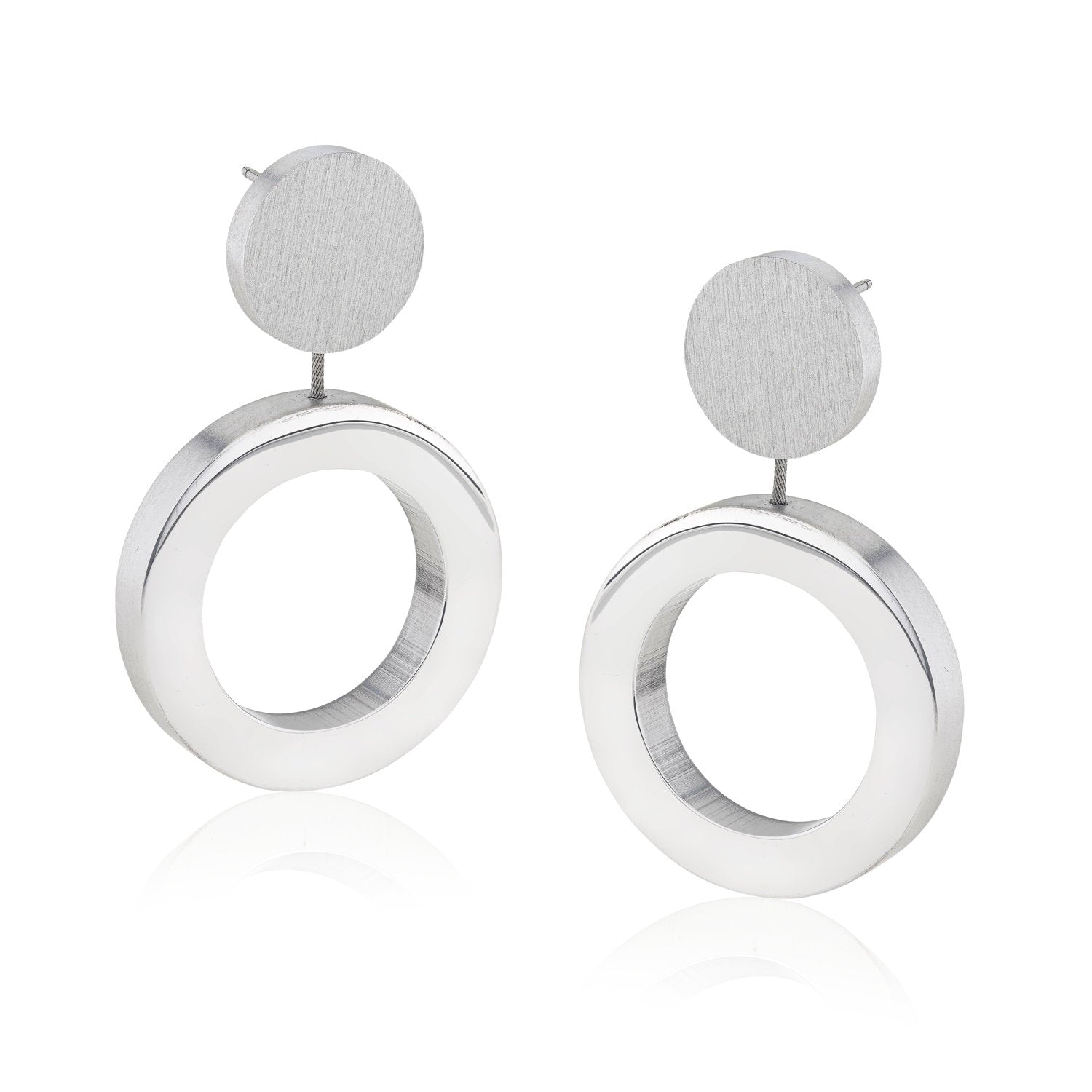 Clic Oorhangers ronde ringen O55