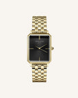 Rosefield horloge OBSSG-O47 The Elles Black Sunray Steel Gold