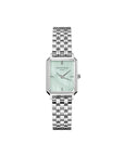 Rosefield horloge OGGSS-O72 Octagon XS Green MOP Steel Silver