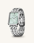 Rosefield horloge OGGSS-O72 Octagon XS Green MOP Steel Silver - PansiteNederland.nl