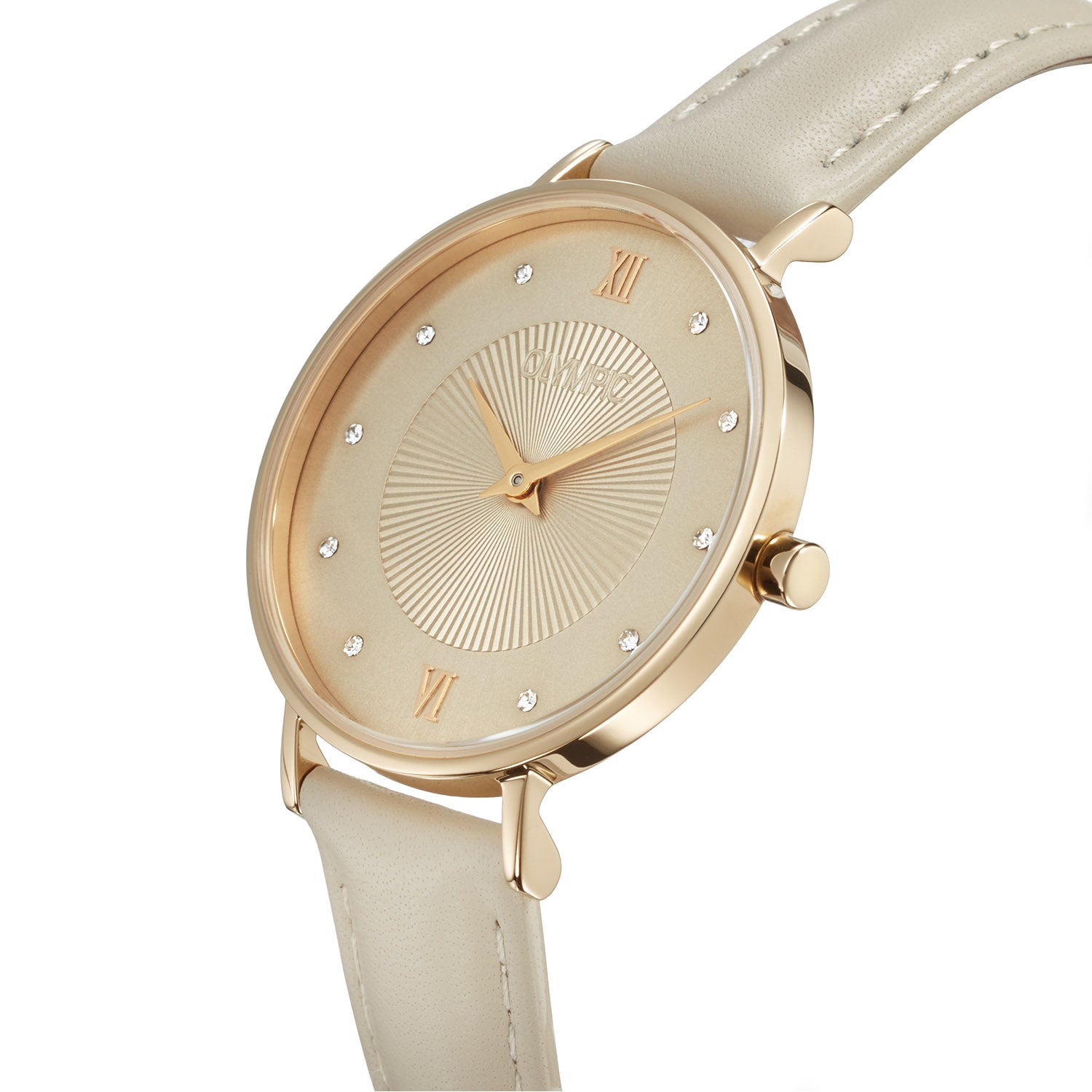 Olympic OL1DDL001 Soline Horloge Dames Staal 32mm