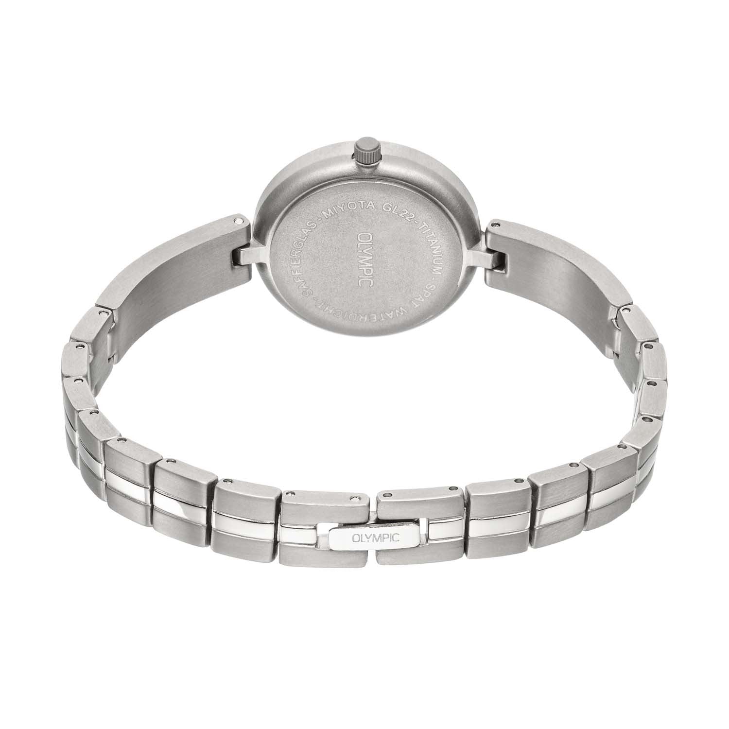 Olympic OL1DTT002 Titanium Horloge Dames 26mm