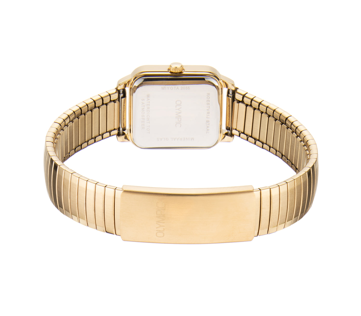 Olympic Horloge OL26DDD017 Goud BRITT 23mm goudkleurig