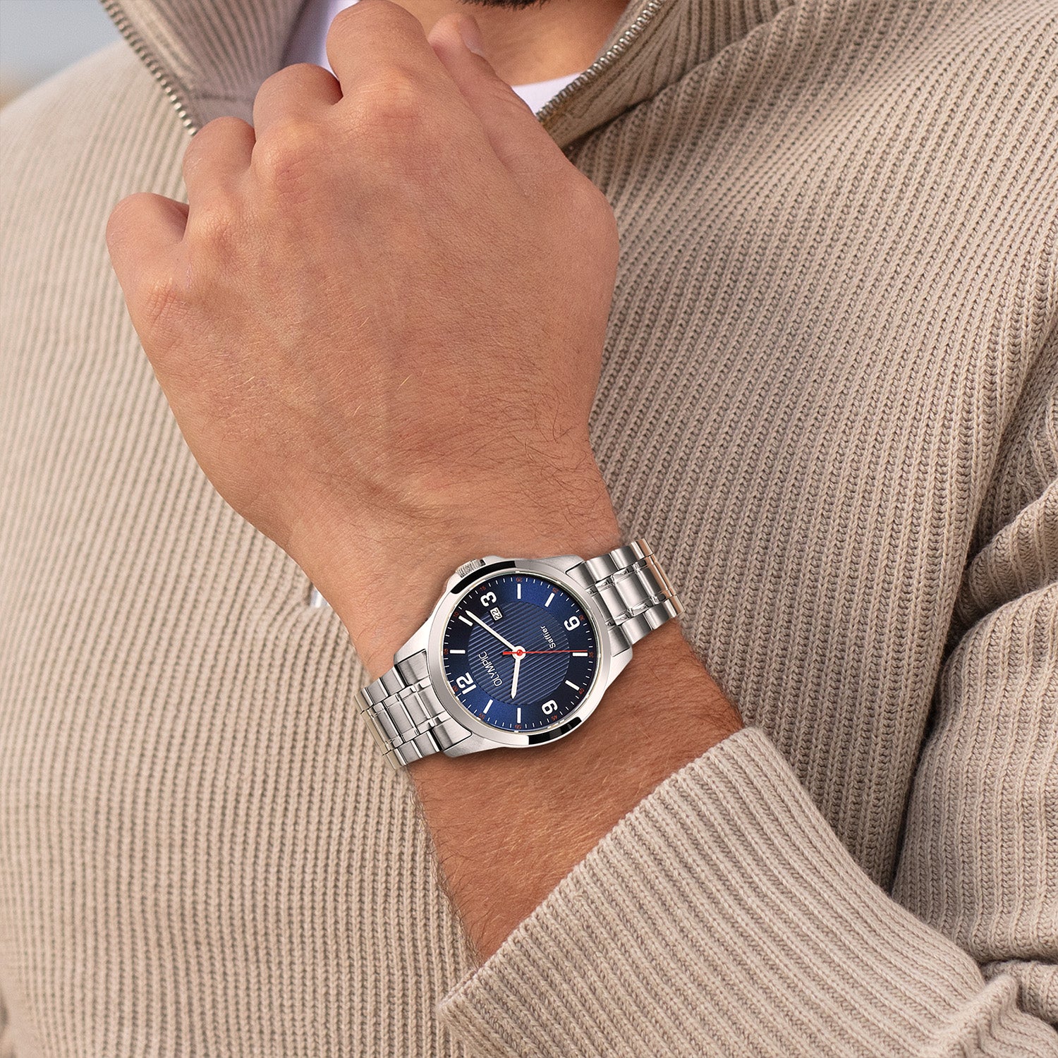 Olympic Horloge BRITT Blauw