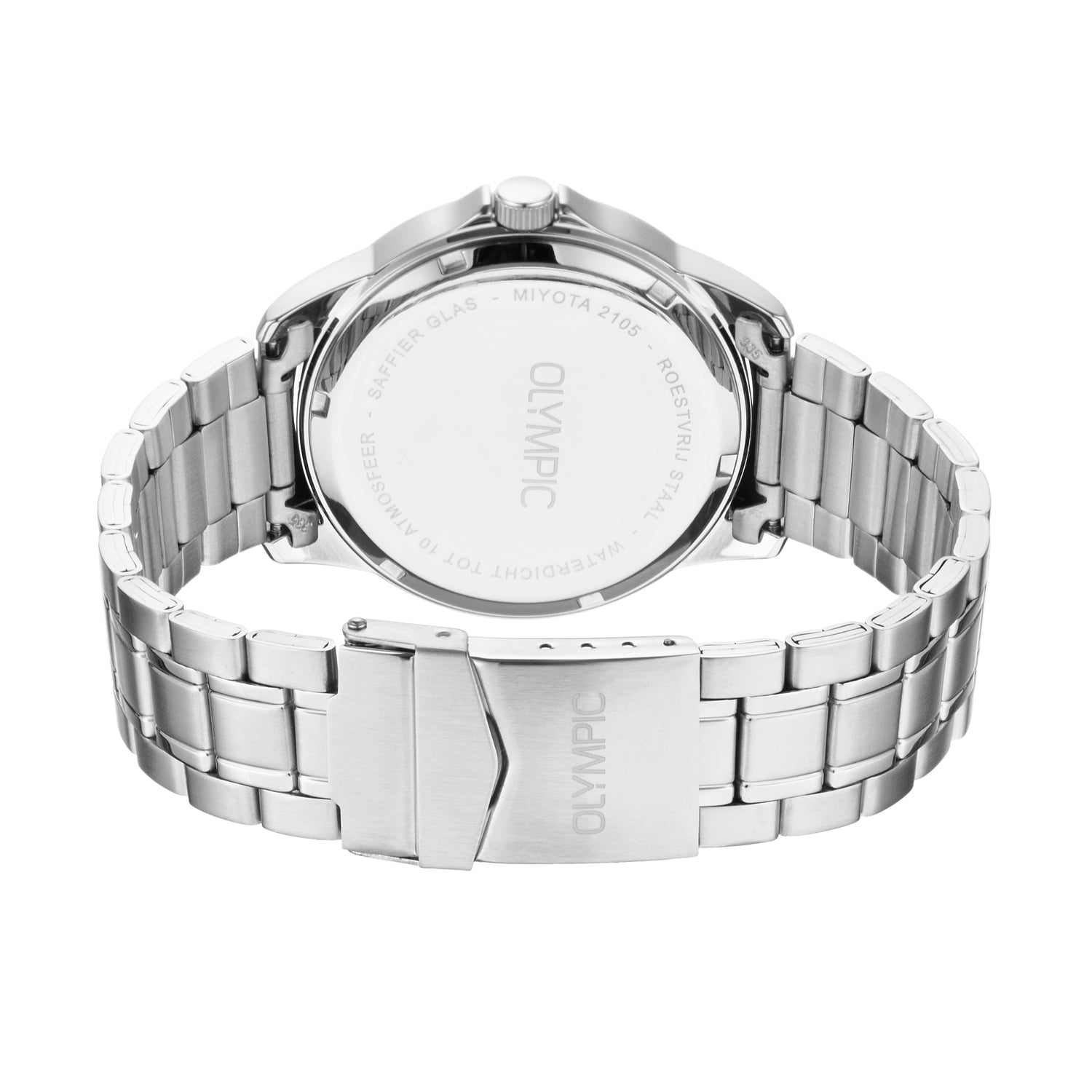 Olympic Horloge OL26HSS313 Zwart JOHN