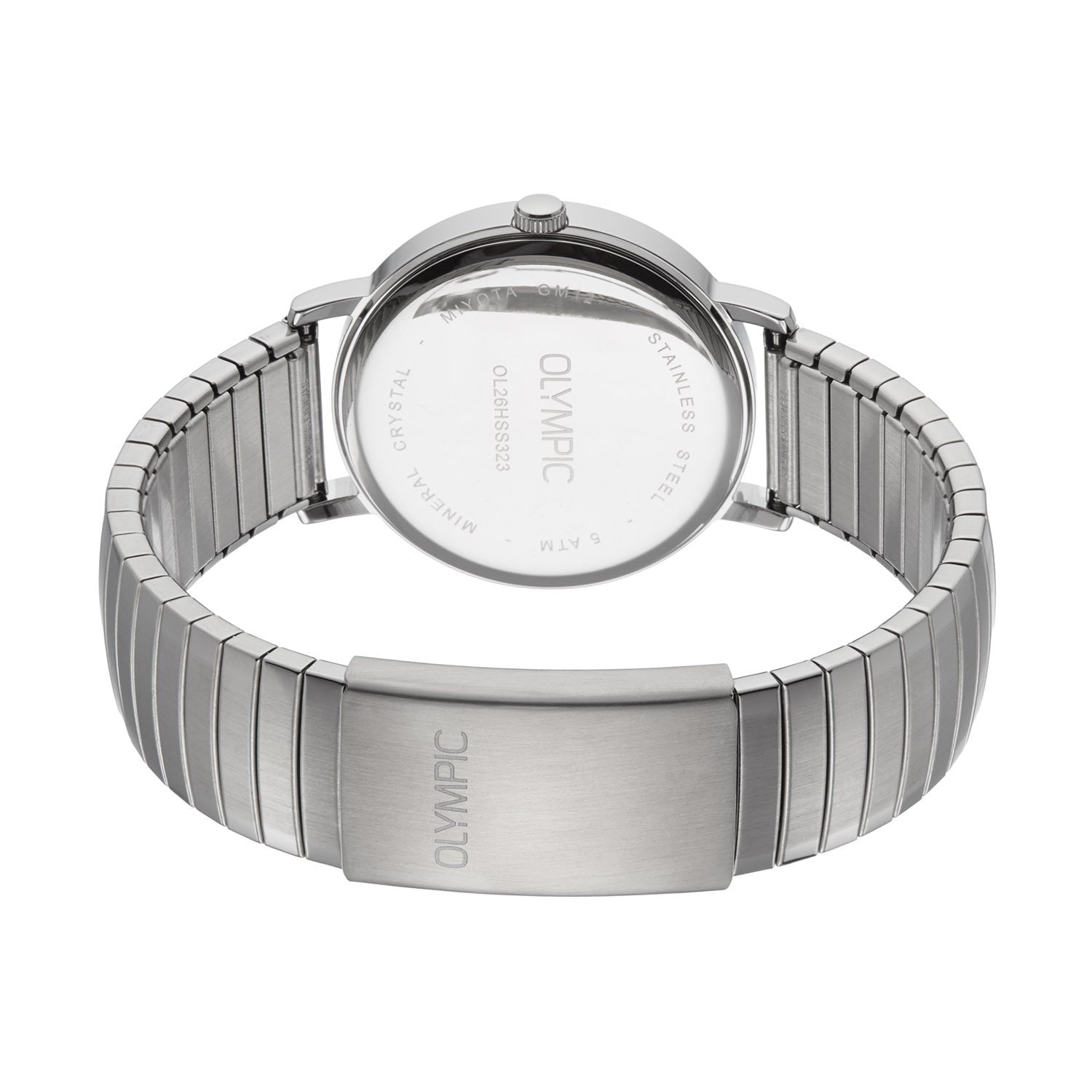 Olympic OL26HSS323 Lucas Horloge Staal 37mm