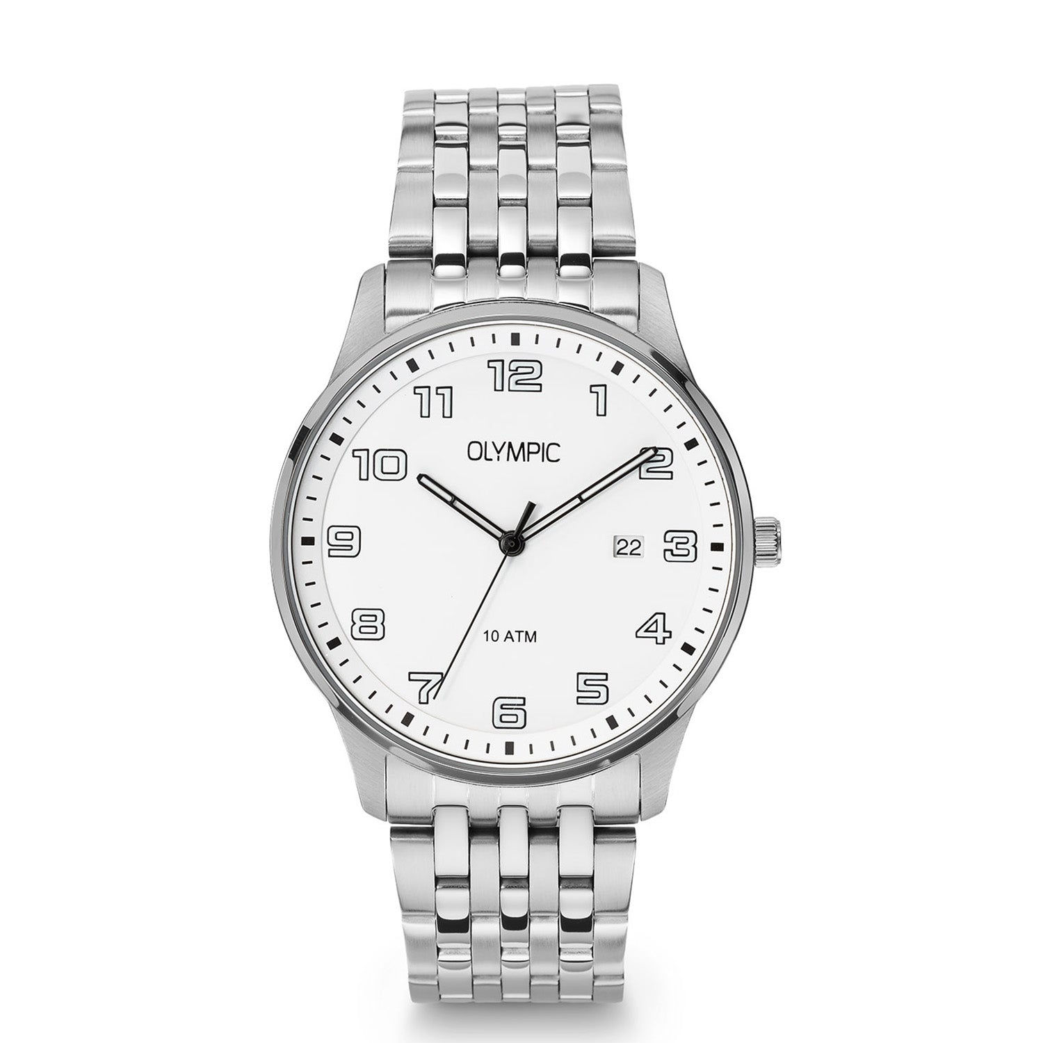 Olympic OL26HSS327 Julian Horloge Heren Staal 42mm