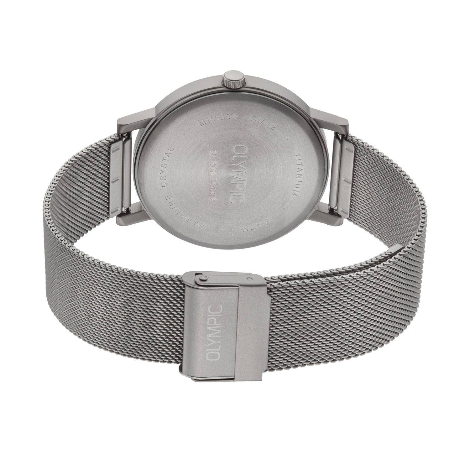 Olympic OL26HTS002 Titanium Horloge 40mm