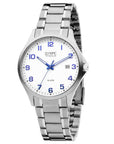 Olympic OL26HTT212 FERRARA - Horloge - Titanium - Titanium - Wit - Mat - 40mm