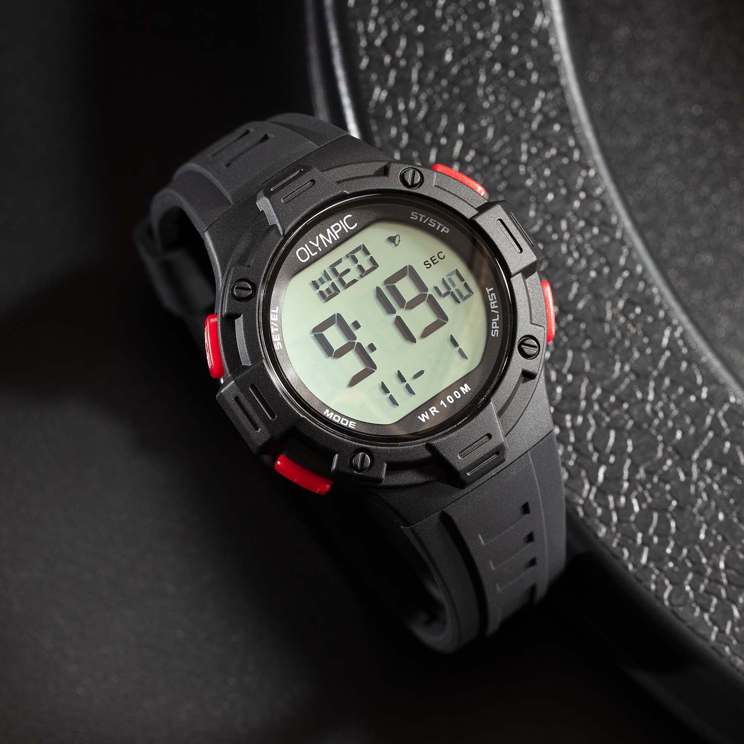 Olympic Horloge 42mm rood - OL45HKR021