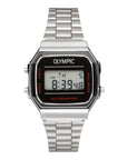 Olympic OL66HKS001 Digitaal Horloge Staal Zilverkleurig