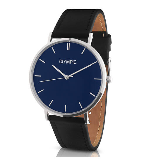 Olympic OL66HSL018 Horloge Heren Zwart 41mm, exclusief en kwalitatief hoogwaardig. Ontdek nu!