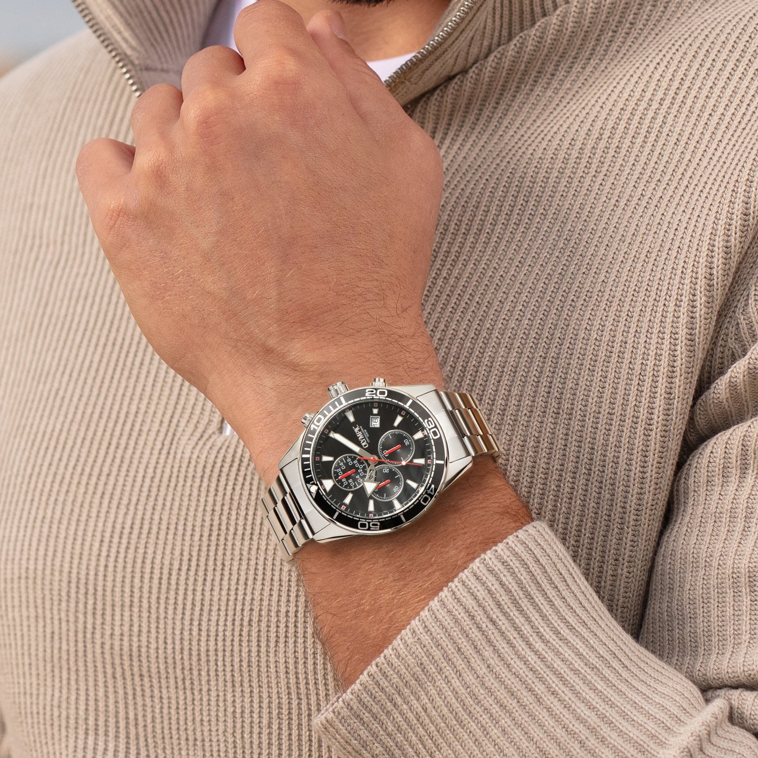 Olympic Horloge ADAM zwart - OL72HSS283