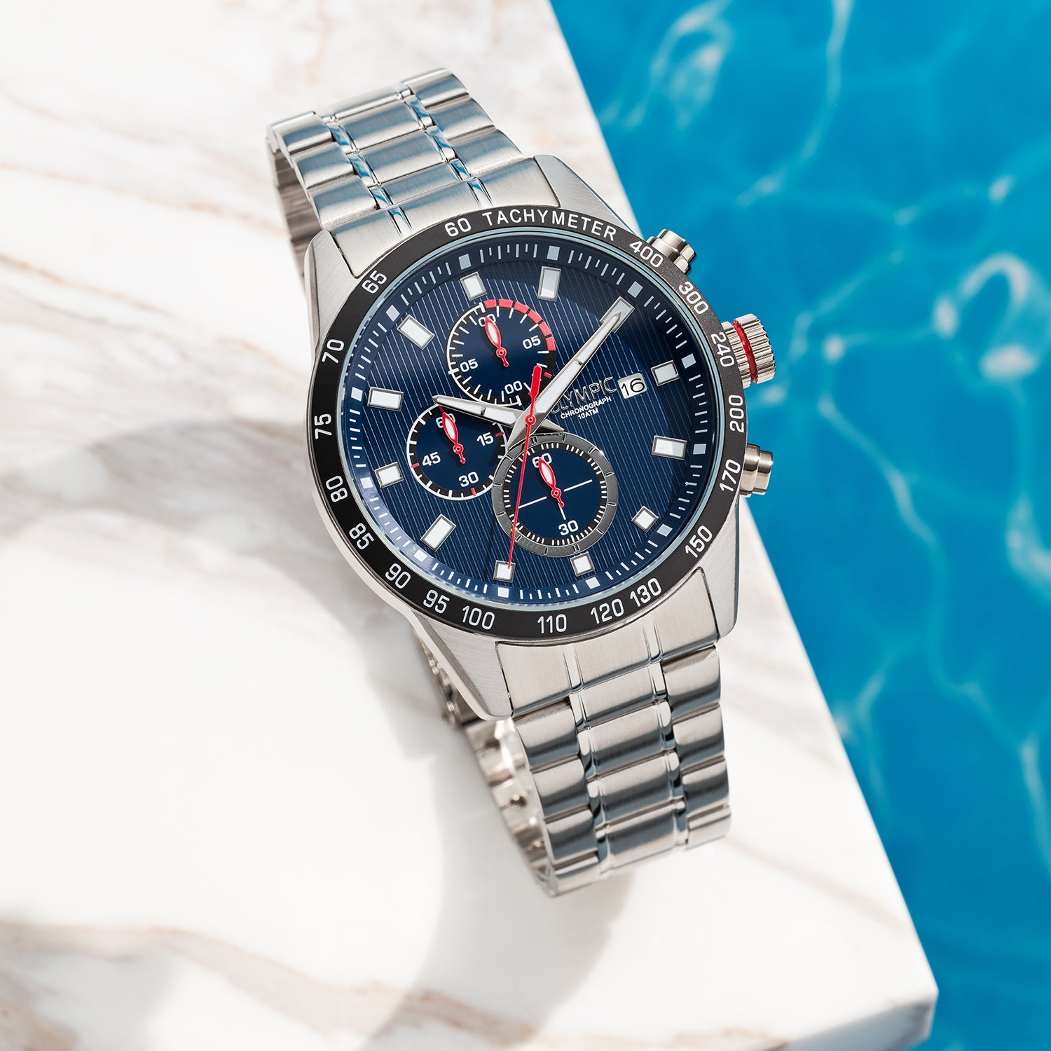 Olympic Horloge OL72HSS289 Blauw MAX