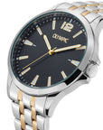 Olympic Dani Horloge Heren Bicolor Staal Zwart 40mm OL72HSS411B